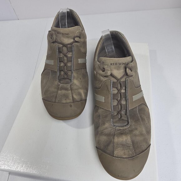 Red Wing Shoes Mens Size 13 D Brown Leather Casual Driving Low Top Shoes 4757 - Picture 2 of 10
